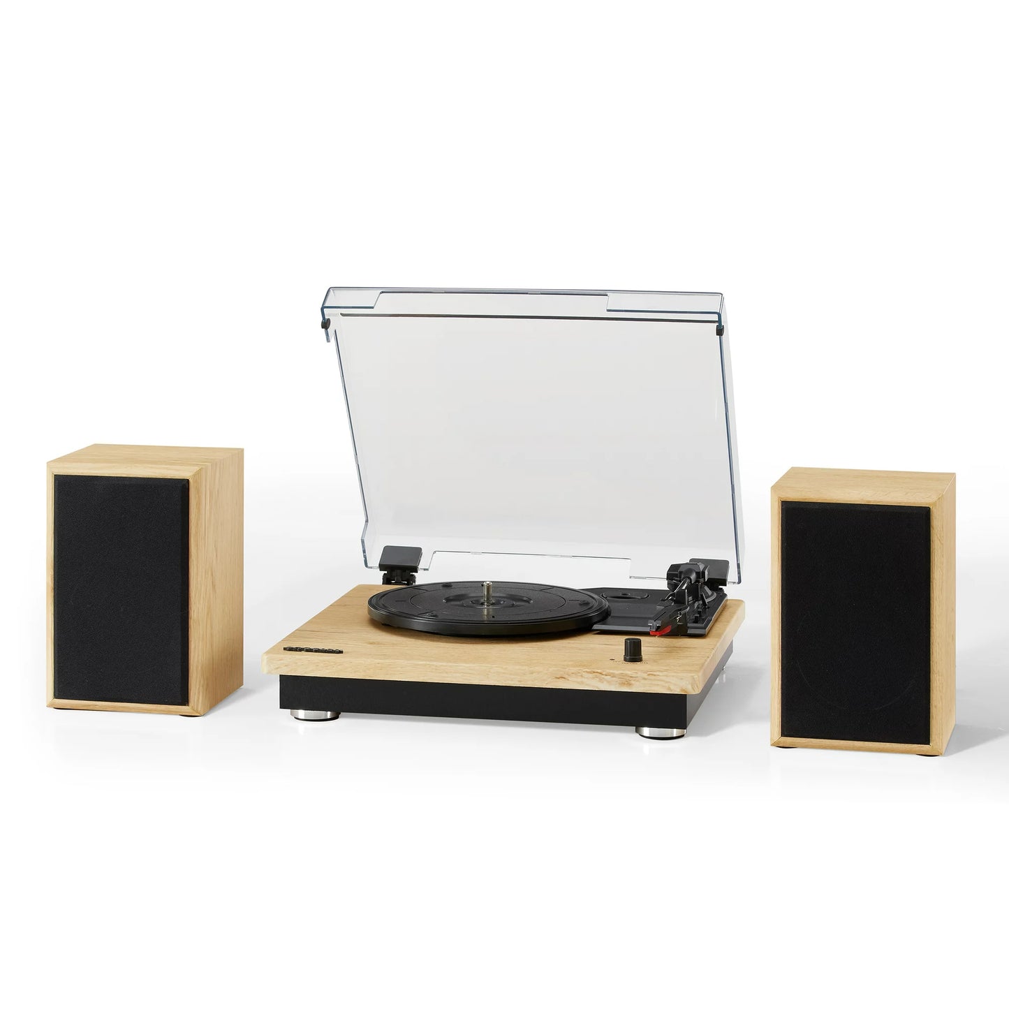 Crosley Brio Vinyl Record Player with Speakers and Wireless Bluetooth
