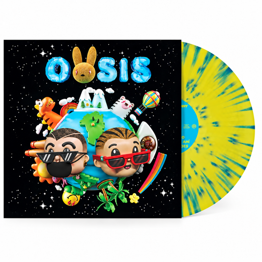 J Balvin & Bad Bunny - Oasis (Limited) (Splatter) + Poster