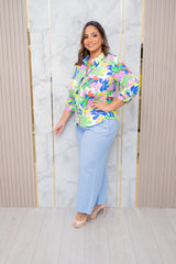 Chambray Blue Linen Pants