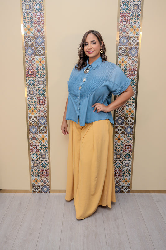 Butter Yellow Pants