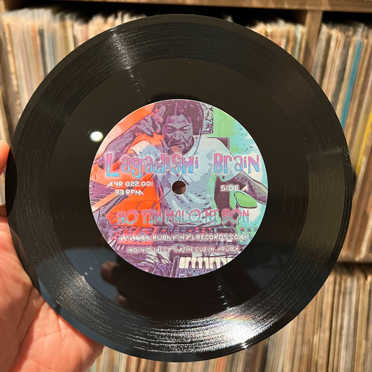 Custom 7” Vinyl Record with Full Color Artwork Cover