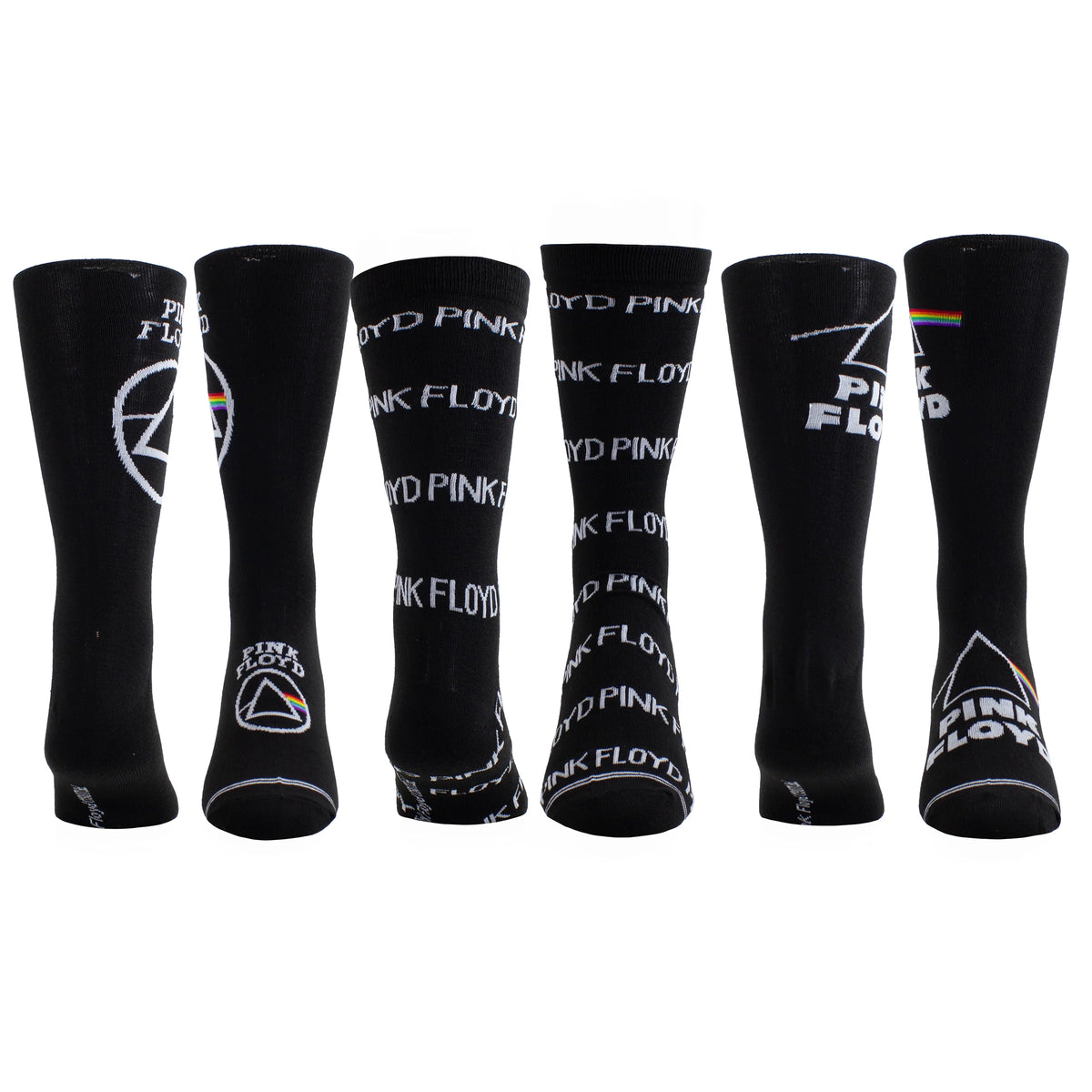 Pink Floyd Guitar Tin Socks 3 Pack