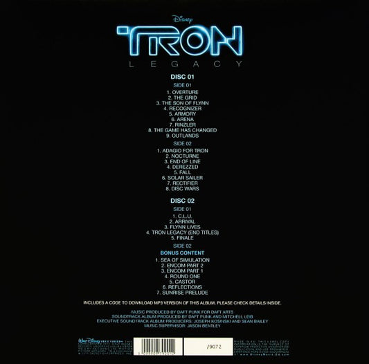 Tron - Legacy Original Motion Picture Soundtrack (2LP)