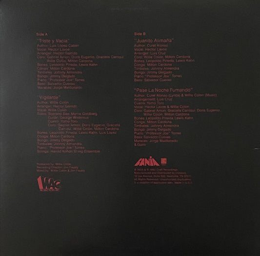 Willie Colon/ Hector Lavoe - Vigilante