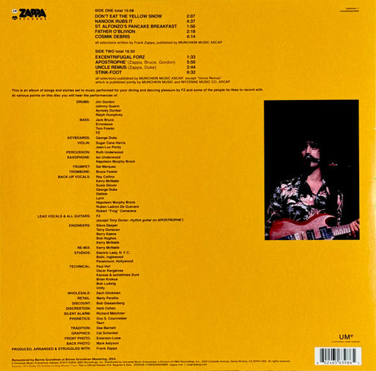 Frank Zappa - Apostrophe (') (Gold)