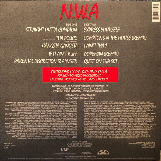N.W.A. - Straight Outta Compton