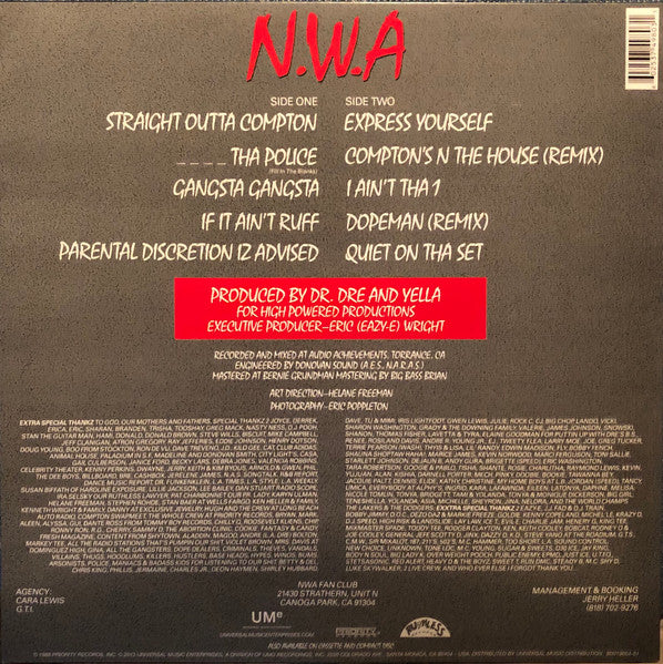 N.W.A. - Straight Outta Compton
