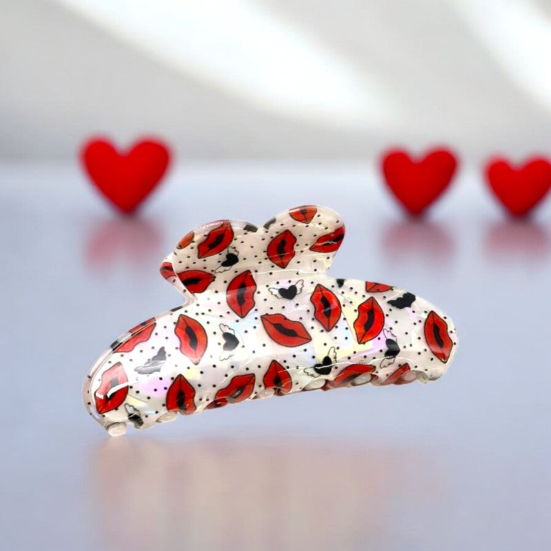 Romantic Heart Hair Claw