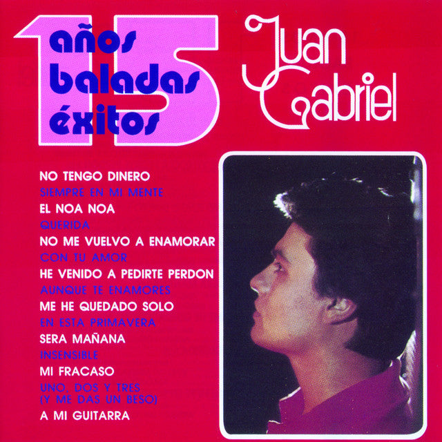 Juan Gabriel - 15 Exitos Baladas CD