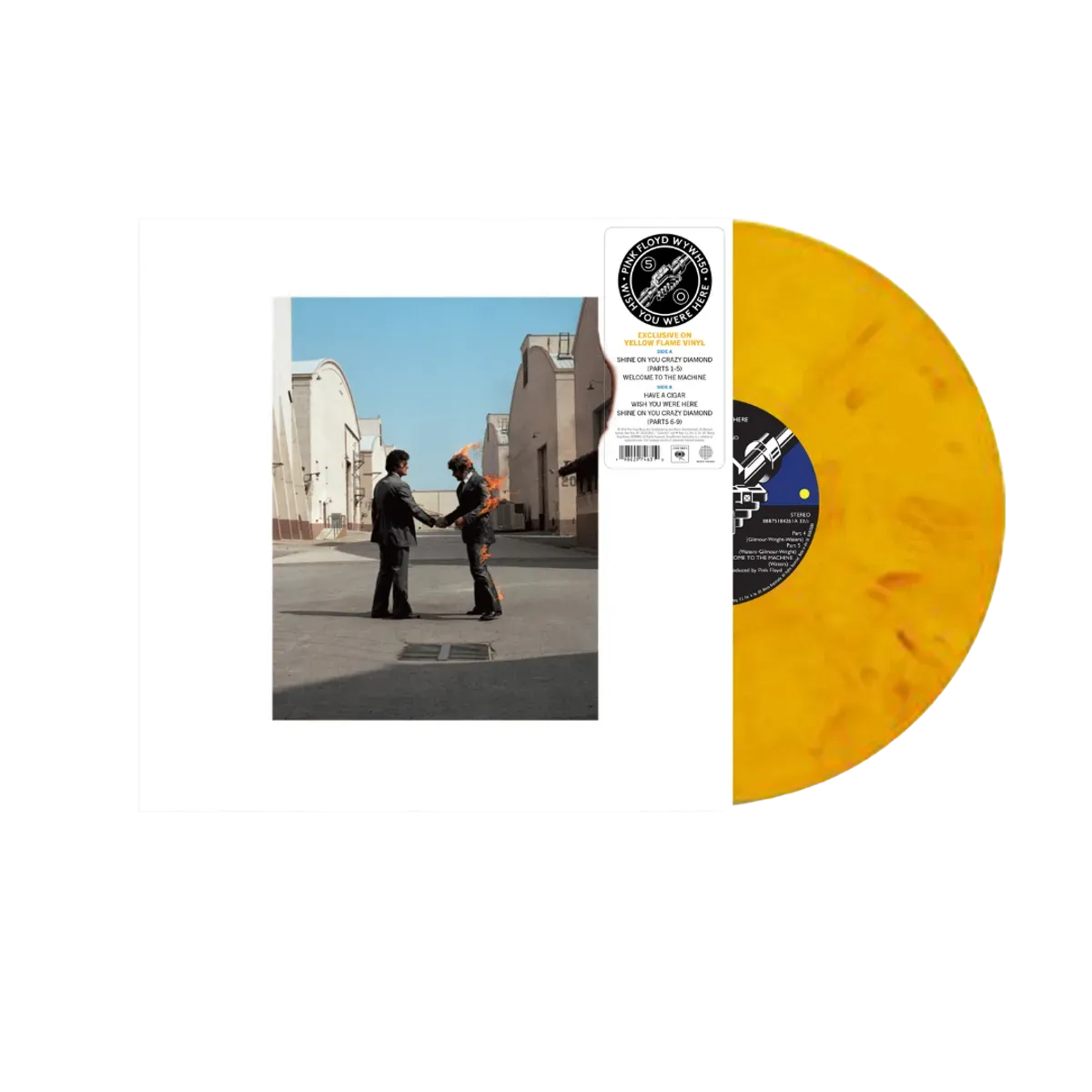 Pink Floyd - Wish You Were Here (Yellow Flame) 50th Anniversary