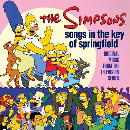 The Simpsons - Songs In The Key Of Springfield (2 LP) (Pink & Yellow)