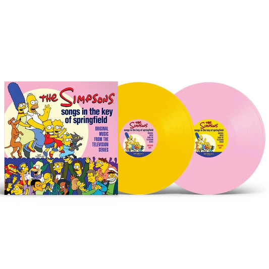 The Simpsons - Songs In The Key Of Springfield (2 LP) (Pink & Yellow)