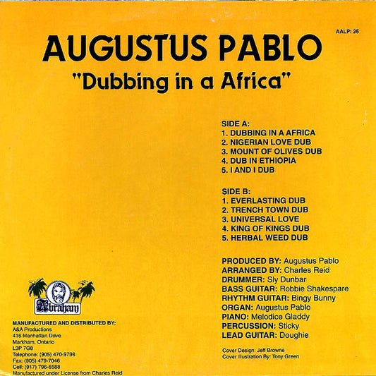 Augustus Pablo - Dubbing In A Africa
