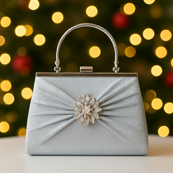 Silver Radiance Clutch