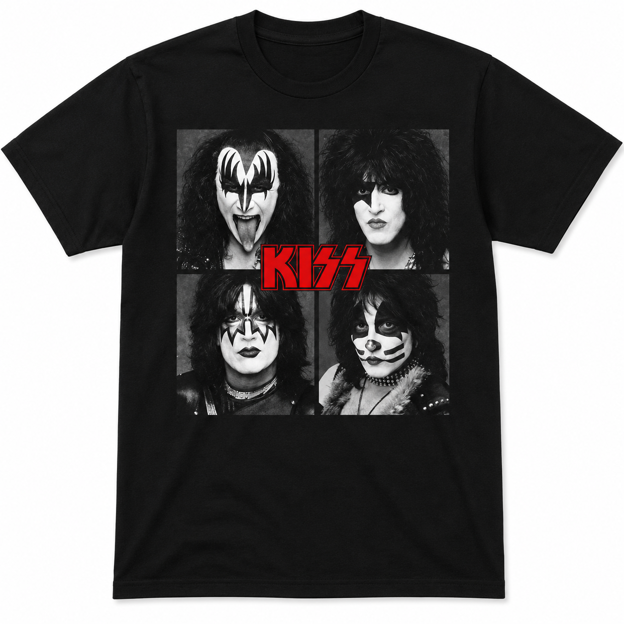 KISS Four Squares Unisex T-Shirt