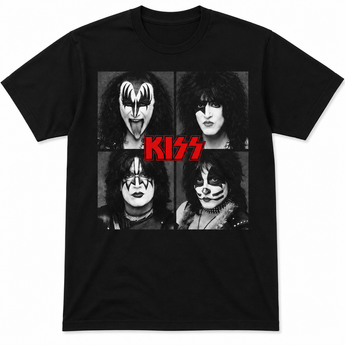 KISS Four Squares Unisex T-Shirt