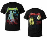 Metallica ...And Justice For All Neon Unisex T-Shirt
