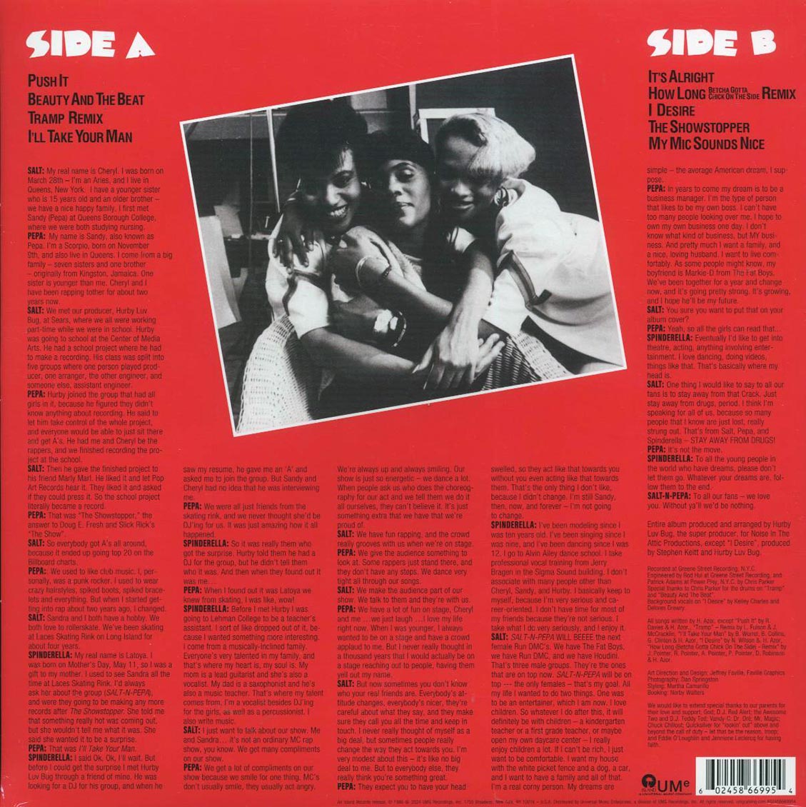 Salt 'N' Pepa - Hot Cool Vicious (Blue)