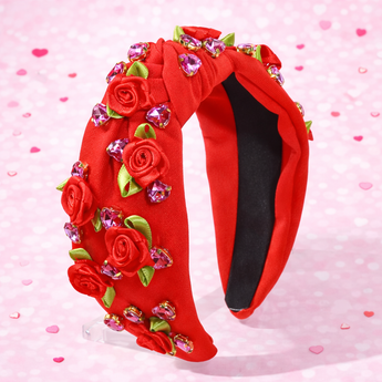 Red Roses Headband