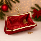Crimson Rose Clutch