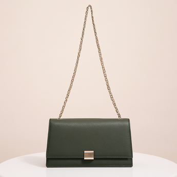 Olive Square Shoulder Bag