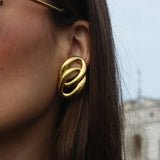 O Shape Stud Earring