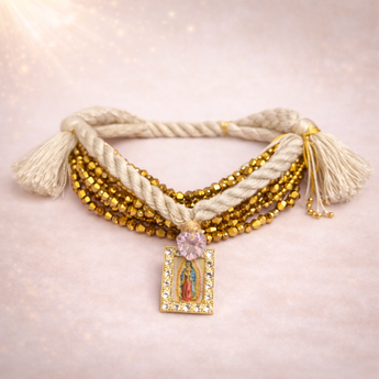 Guadalupe Golden Light Bracelet Set