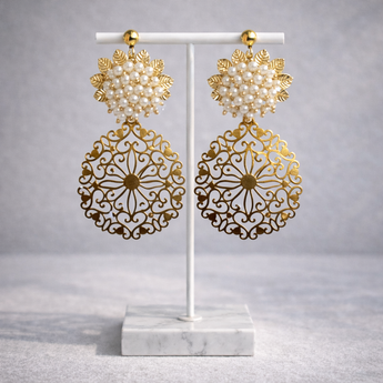 Golden Garden Earrings
