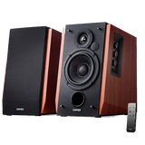 Edifier R1700BT Bluetooth Wireless 2.0 Book Shelf Speakers 66 Watts Wood Grain
