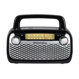 Studebaker Retro Portable AM/ FM Rechargable Radio & Speaker