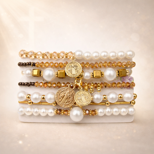 Saint Benedict Bracelet Set