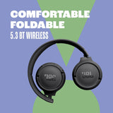 JBL Tune 520BT  Wireless On-Ear Headphones Black