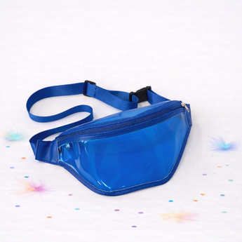 Clear Blue Fanny Pack