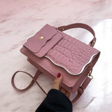 Anna Color Block Flip Cover Shoulder Bag