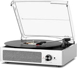 Vinyl Record Player with Speakers