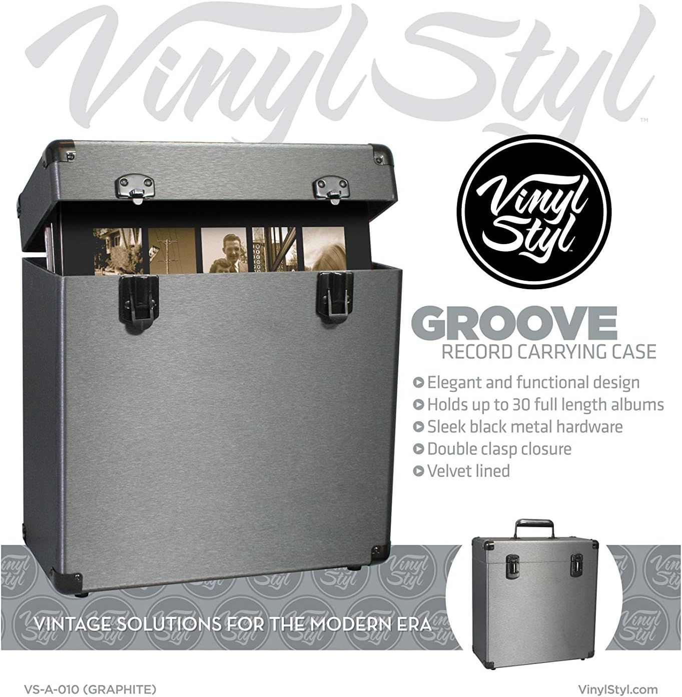 Vinyl Styl Groove Record Carrying Case