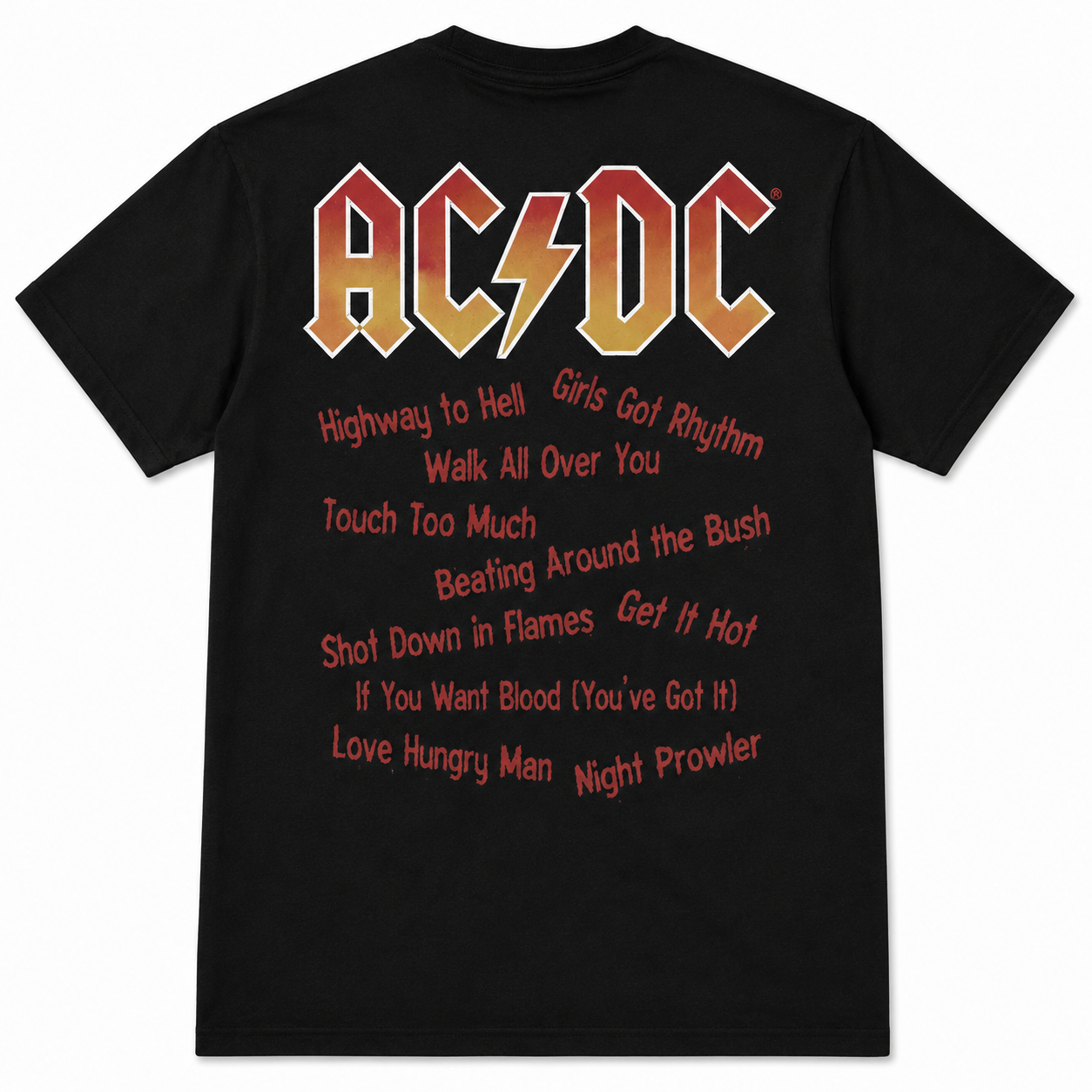 AC/DC Highway Songs Unisex T-Shirt