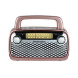 Studebaker Retro Portable AM/ FM Rechargable Radio & Speaker