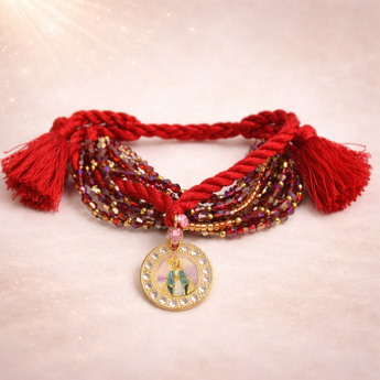 Crimson Faith Bracelet Set