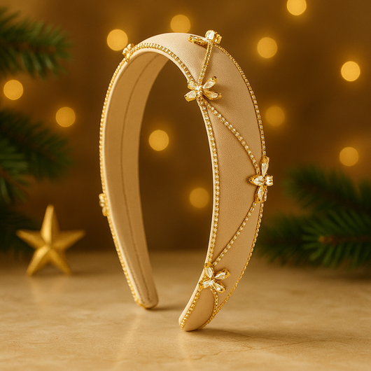 Champagne Glow Headband