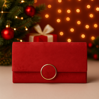 Red Velvet Clutch