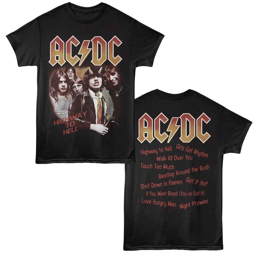 AC/DC Highway Songs Unisex T-Shirt