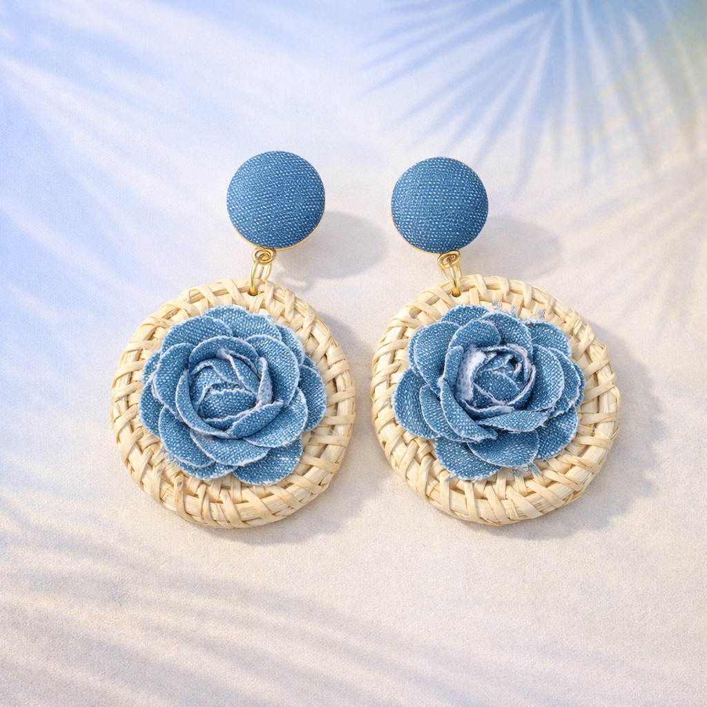 Island Rose Earrings