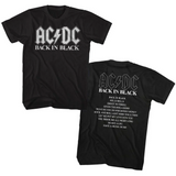 AC/DC Back In Black Unisex T-Shirt