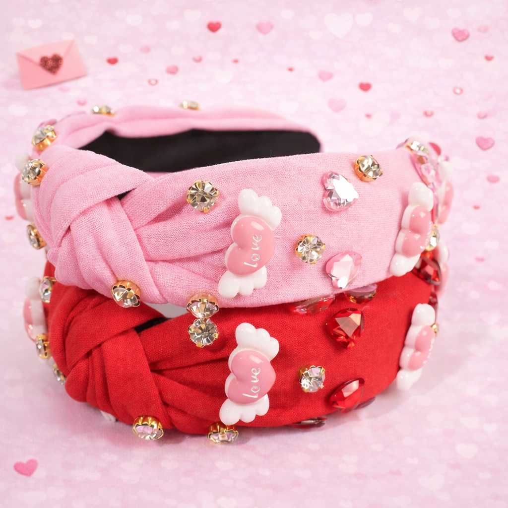 Red LOVE Cloud Headband