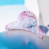 Shell Marble Hair Claw