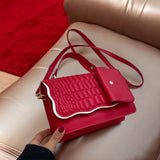 Anna Color Block Flip Cover Shoulder Bag