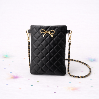 Black Bow Crossbody Bag