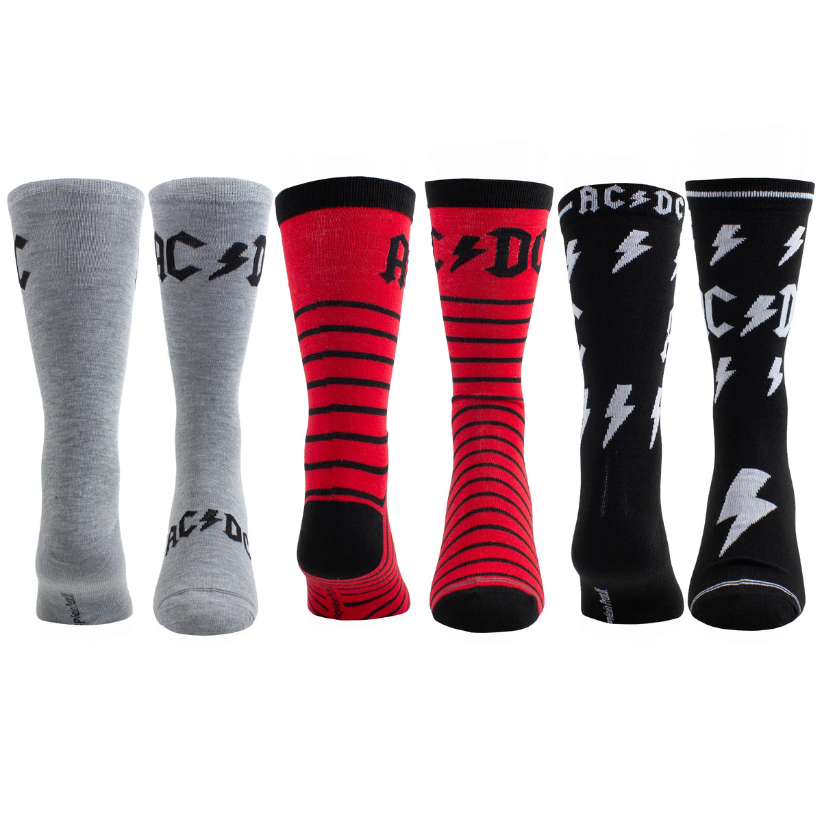 AC/DC Guitar Tin Socks 3 Pack