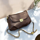 Square Flip Cover Crossbody Bag